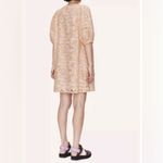 STINE GOYA Doris Lace Babydoll Mini Dress In Beige Tan Photo 3