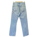 AGOLDE  90s Midrise Straight Jeans in Fall Out Distressed Wash Women’s Size 26 Photo 2