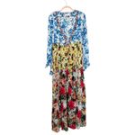 Rococo Sand Women Silk Maxi Dress Size XS Multicolor Floral Boho Resort Romantic Photo 3