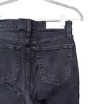 RE/DONE  Originals High Rise Ankle Crop Faded Black Sz‎ 27 Photo 4