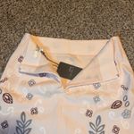 JOA Los Angeles Women's Pink Floral Embroidered Mini Skirt Size S Photo 6