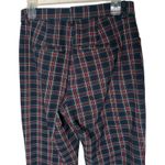 Hollister Ultra High Rise Plaid Pants Womens M Stretch Career Academia Striped Photo 4