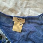 Jean Paul Gaultier Fuzzi | Blue Floral Mesh Top Size undefined Photo 2