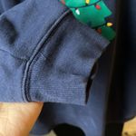 Old Navy  navy blue pullon cute festive Christmas tree peace to y’all sweater XXl Photo 7