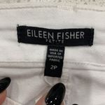 Eileen Fisher  Size 2P Petite Jeans Slim Ankle Denim Mid Rise White Women’s NEW Photo 1