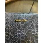 Calvin Klein  Womens Small Leather Shoulder Purse CK Neutral Combo New Photo 2