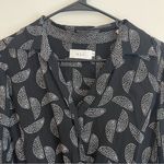 ALC Frank A.L.C. Isobel Black and White Dot Mini Dress Size 10 Silk Photo 3