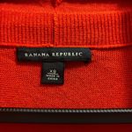 Banana Republic XS Orange Open Front Cardigan Sweater With Belt Photo 5
