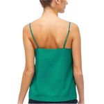 J.Crew  v-neck cami top in green NWT 0 Photo 1