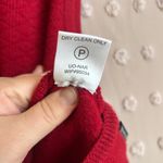 Woolrich NWT  Women’s Winola 100% Wool Zip Up Vest Sz MP Red Photo 4