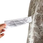 Dress the Population NEW Elisa Vine Embroidered Midi Dress White Nude Small Photo 11