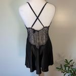Victoria's Secret VS Sheer Eyelash Lace Satin Slip Nighty Photo 4