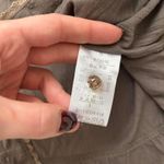 Rosa Cherie Brown cream lace top button Photo 4