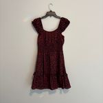 Buddy Love Crimson and Black Dress Red Size L Photo 4