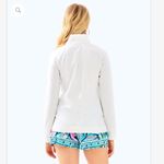 Lilly Pulitzer Popover Sweatshirt Bayside Pool Blue Photo 12