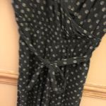 Anthropologie Paige Vanette Polka-Dot Printed Cropped Jumpsuit Black Small Photo 5