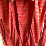 Oakley  Red & Gray Striped Back Bay Long Sleeve Shirt Photo 6