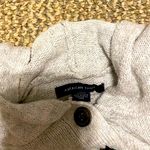 American Eagle  grey womens sweater with hood Photo 2