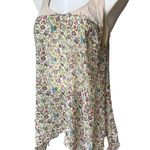 Willow & Clay Semi Sheer Beaded Tank Top, Sz L Photo 2