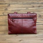 Lord & Taylor Vintage Leather Handbag Brown Photo 2