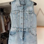 ZARA  Denim Romper Jumpsuit Photo 0