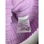 Abound  Top Size Medium Women's Half Sleeve Ribbed Button Pullover 100% Cotton Photo 3