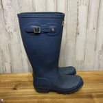Hunter  Women's Original Tall Rain‎ Boots Navy Blue Size 5 Photo 5