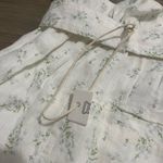 BLANK NYC NWT  BLANCHE High Waist Belted Floral Linen Shorts Size M Photo 9