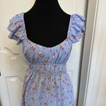 Altar'd State Altar’d State Floral Open Back Bow Mini Dress NWOT Photo 2