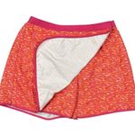 Catalina Woman's Size M 8/10 Orange Pink Swim Skort Skirt Shorts Athletic Sport Photo 2
