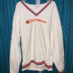 Champion White Red and Blue sweater Photo 0