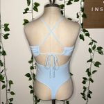 American Eagle  Soft & Sexy Open Back High Neck Bodysuit Photo 1