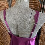 Victoria's Secret Size M// Vintage Gold Label Victoria’s Secret Purple Slip Dress Photo 4