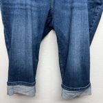 Riders By Lee Lee Riders High Rise Dark Wash Capri Jeans Size 18W Stretch Photo 2