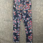Citizens of Humanity High Waist Retro Slim Roll Up Womens Sz 24 Floral Jeans Photo 5
