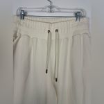 Aday Oat Perfect Walk High Rise Terry Tencel Cotton Lounge Jogger Sz L White Size L Photo 9