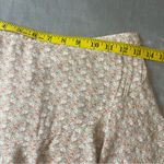 Japna  Pink and White Floral Mini Skirt Photo 4