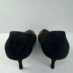 Manolo Blahnik Stiletto Heels Classic Black Suede Size 39. Photo 2