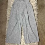 Lululemon Can You Feel The Pleat Crop *21" Gray Size 4 Photo 3