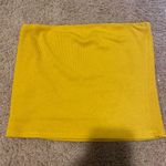 SheIn Yellow Tube Top Photo 1