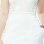 Good American  The High Waist White Sweat Skirt White Size 2 / US Medium‎ Photo 0