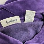 Nordstrom Vintage 90s Velour Maxi Dress Women’s Size LP Large Purple Amethyst Photo 7