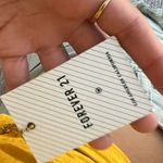 Forever 21 Yellow Crop Top F21 Size Medium Photo 5