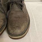Clarks Men’s gray leather ankle boots size Photo 3