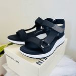 Anne Klein  Goldie Sport‎ Sneaker Sandal, Comfort Cushioned, Black, Size 11, NWT Photo 8