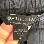 Athleta  Farallon‎ Jogger Pant Travel Casual Charcoal Grey Black W-837 Sz 6 Photo 7