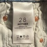 Mother Denim The Insider Crop Step Fray in Hold My Hand Light Wash Size 28 Blue Photo 8