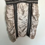 ASOS NWT DESIGN satin ruched mini dress with lace trim sz 8 Photo 6