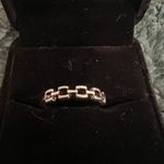 Women’s Stainless Steel Silver Band Size 7 Photo 1