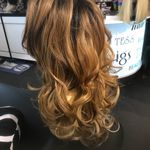 Ombré Loose waves Swisslace Free Part Wig Photo 7